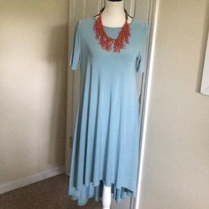 Sea Foam Green High Low Dress